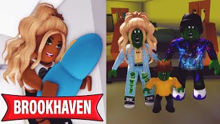 À MA NAISSANCE 👶🏼 ON M'A TRANSFORMÉ EN ZOMBIE 🧟 | ROBLOX BROOKHAVEN MINI FILM RP