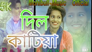 Dil Katiya  Sikder Akash Ft Soborna  Bangla New Sad Song 2022