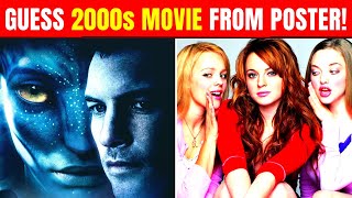 🍿 Can YOU Name These 2000s Movies From Just The Poster? (99% FAIL!)