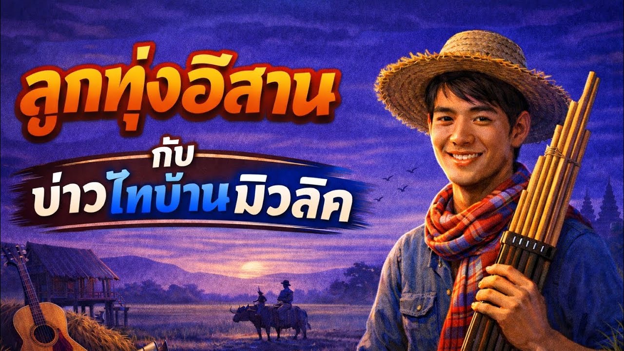 #ลูกทุ่งอีสาน กับ บ่าวไทบ้านมิวสิค เพลงไหม่ฟังม่วน