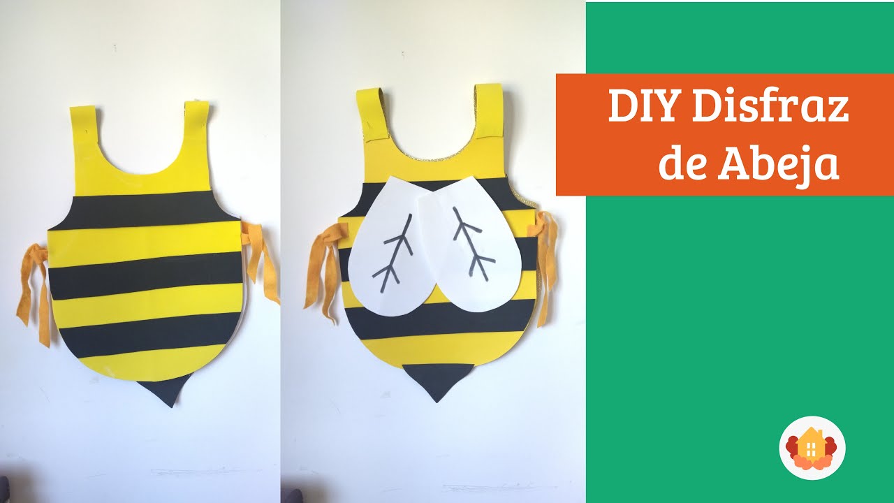 Tutorial Disfraz de abeja con foami para primavera