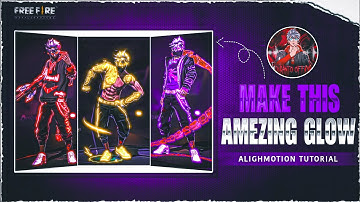 How To Make Glow Like Duranto Official In Alightmotion 🔥😎