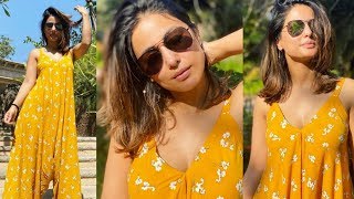 Hina Khan Hot Photoshoot At Beach Side Hina Khan Tuber Tannu