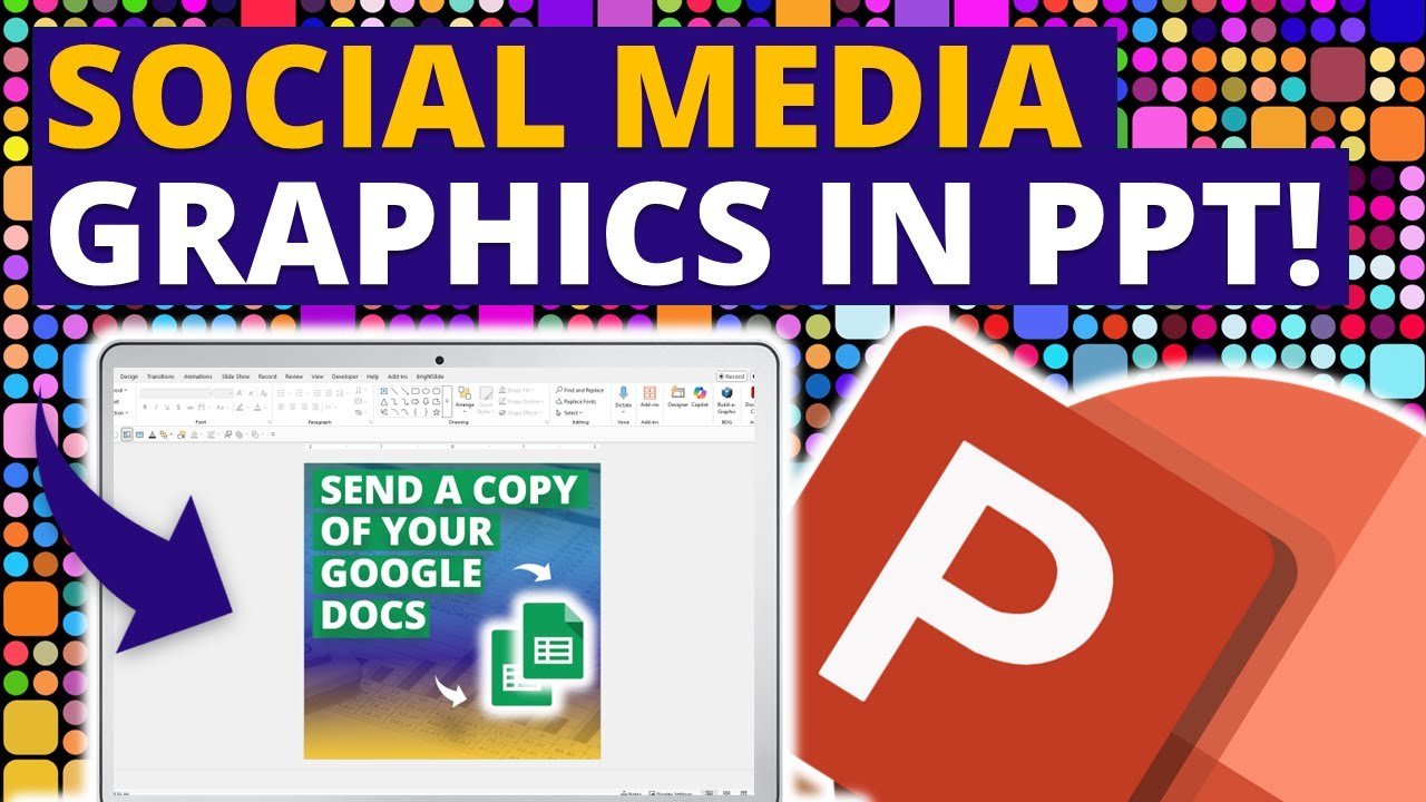 How to Make Social Media Posts in PowerPoint (Not Canva!) 🔥 - YouTube