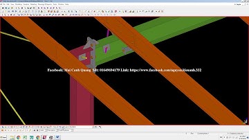 Hướng dẫn tekla thực dụng - video 05 - Nhà Xưởng 01