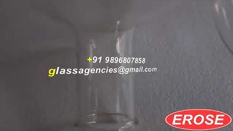 Flat Bottom Flask 3000 Ml, Borosilicate Glass EROSE