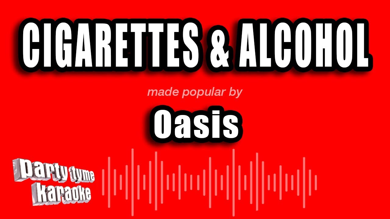 Oasis Cigarettes&Alcohol 12inch UKオリジナル Cigarettes & Alcohol - Amazon.com Music