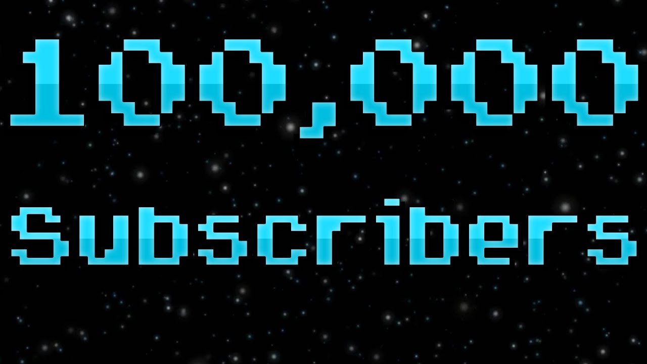 100,000 Subscriber Special - Thank You!