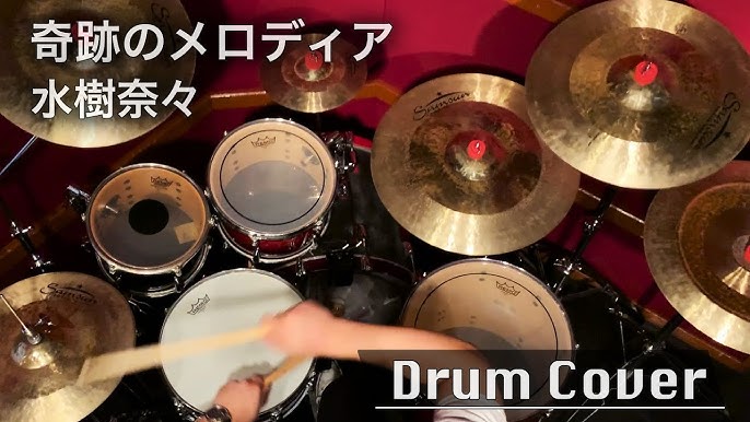 水樹奈々 奇跡のメロディア 叩いてみた Nana Mizuki Drum Cover Youtube