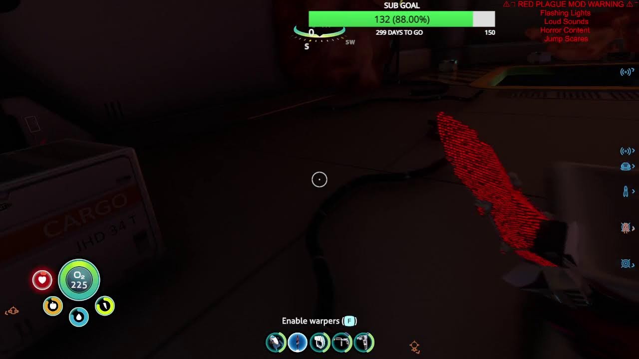 Playing new Subnautic world 10 MODS!!!!