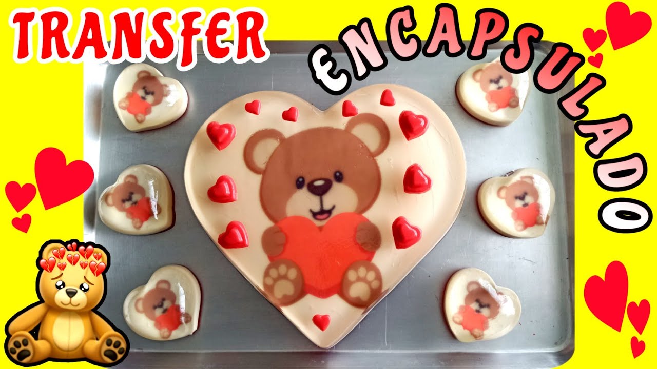 Gelatina con TRANSFER ENCAPSULADO