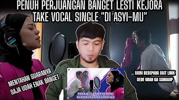 Lesti Kejora Behind The Scene Recording "Di Arsy-mu" | Ujang Halu Reaction