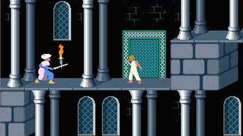 4D Prince of Persia 1994 Terebilov Kirill A MS DOS PC Game Playthrough