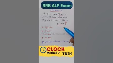 Clock Sum | Clock Questions | Clock Reasoning Trick #shorts #aptitude #reasoning #clock #tnpsc #rrb