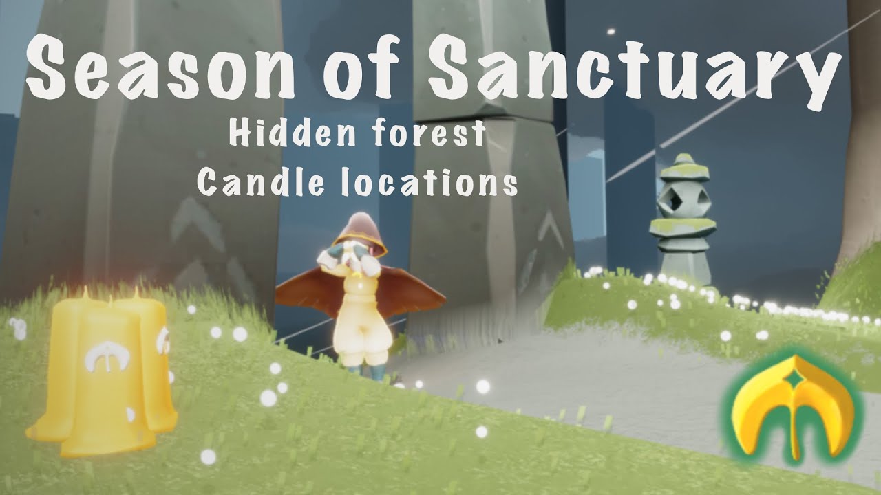 Sky CotL Forest — Season of Sanctuary seasonal candle locations YouTube
