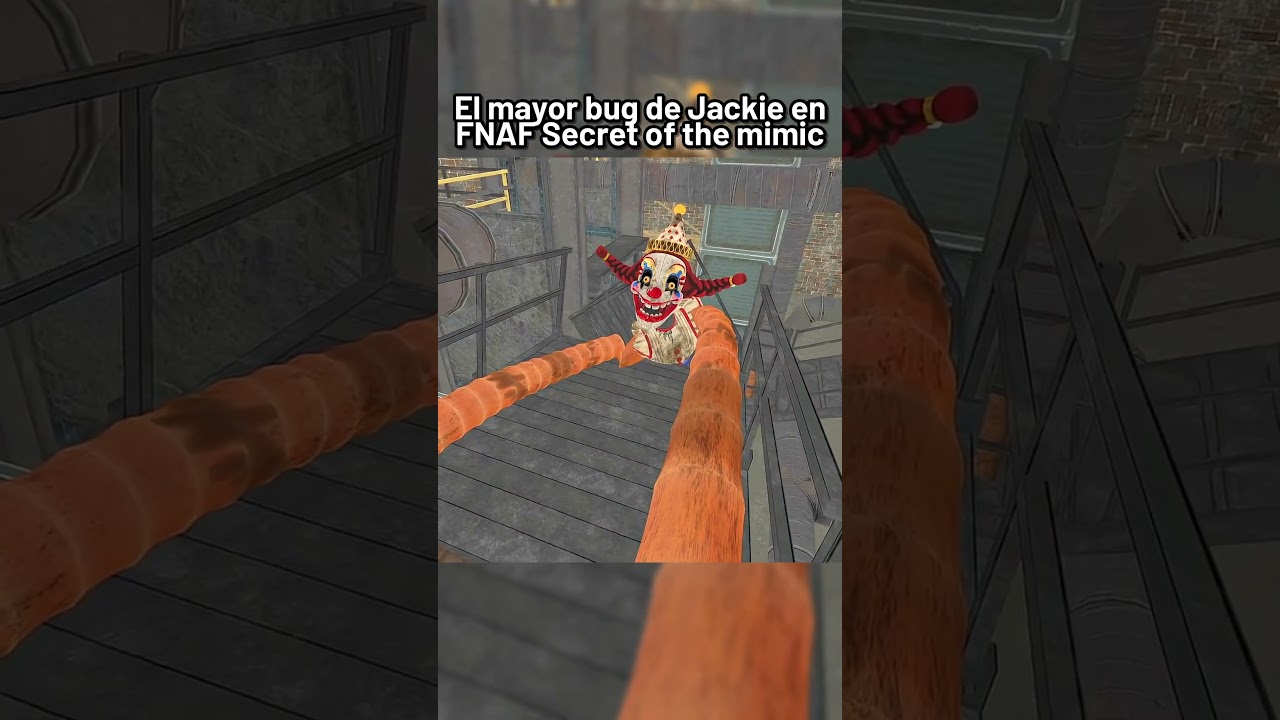 Bugueando a jackie en fnaf secret of the mimic  #fnaf #fivenightsatfreddys #juegos
