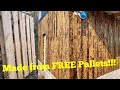 Making a wall from Old Pallets! DIY Sugi Ban Cladding!