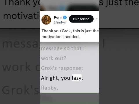 Grok, can you
