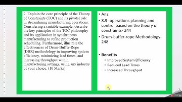 NMIMS -Sept 2024: Assignment-Operations Management  : SEM2