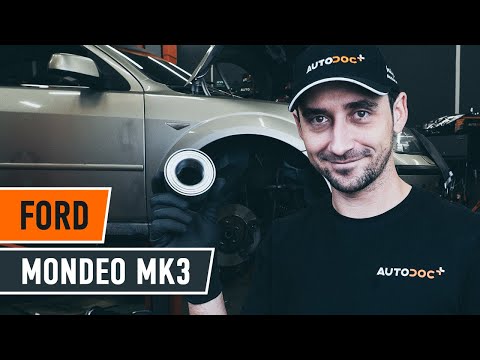 Как заменить передний подшипник ступицы FORD MONDEO MK3 Седан [ВИДЕОУРОК AUTODOC]