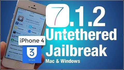 Jailbreak iPhone 4 Install Cydia Running On iOS 7.1.2, 7.1.1, and iOS 7.1 Using 3uTools | New Update