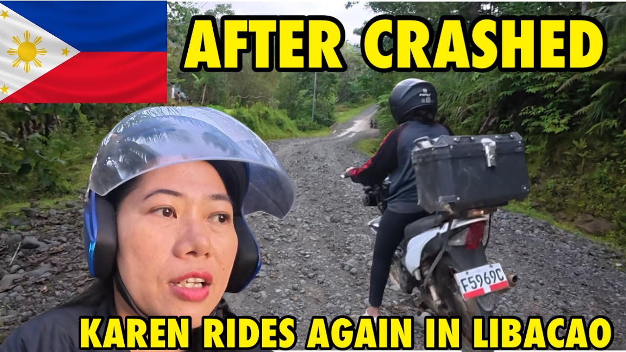 Karen Rides Again to Libacao for the First Time After Motorcycle Crashed