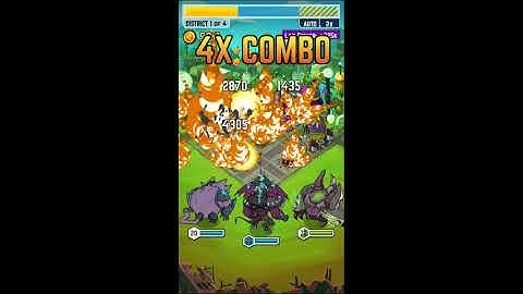 Blue Whiskarr Gameplay(Smash Monsters City Rampage)