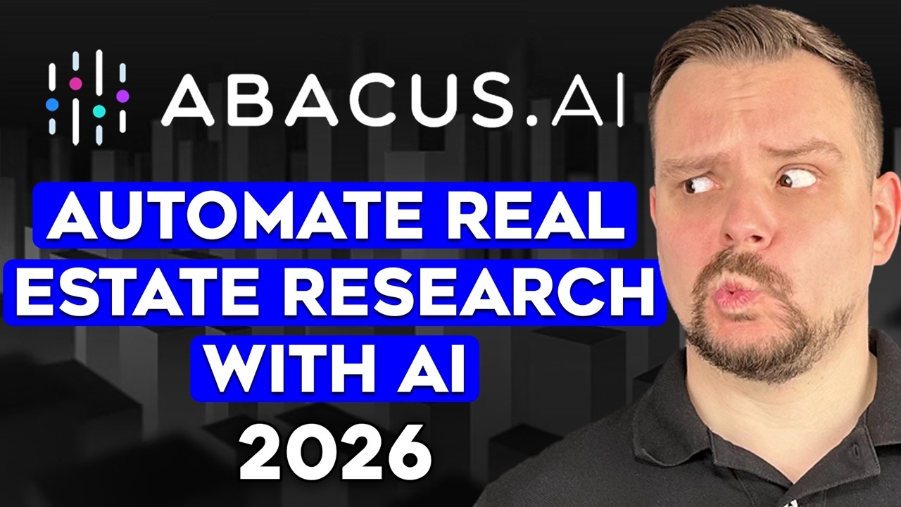 Abacus AI - 2026 | Как автоматизировать исследование рынка недвижимости - попробуйте этот браузер...