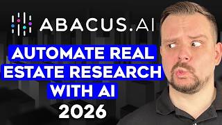 Abacus AI - 2026 | How to Automate Real Estate Research - Try This AI Browser