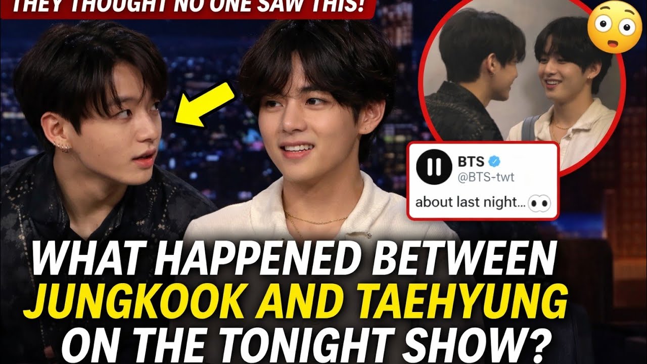 What Happened With Jungkook And Taehyung