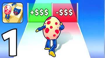 Monster Egg - Animal Evolution DNA Runner - Gameplay Walkthrough Part 1 (Android,iOS)