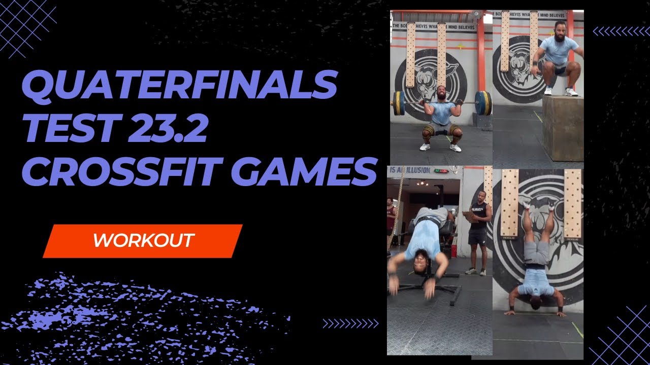 Crossfit Games Age Group Quaterfinals Test 23.2 A y B YouTube