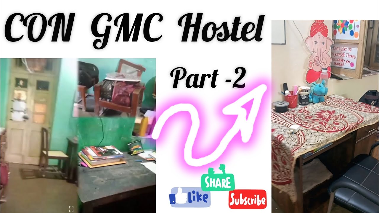 Girls Hostel tour at C.O.N, Government medical college, Nagpur (Part-2)