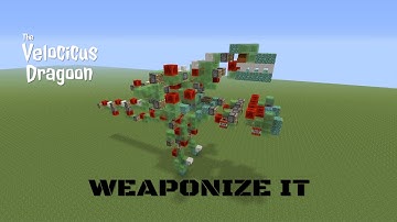 Minecraft: Weaponizing The Velocicus | Weaponize It Tutorial