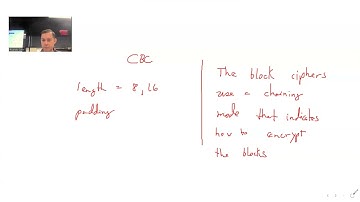 Symmetric Encryption modes of operation (CBC)