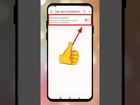 How To block Pop up Ads On Google chrome #shorts