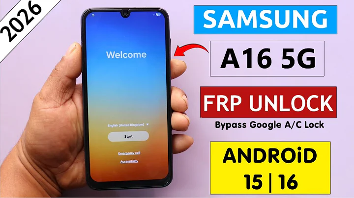 Samsung A16 5G Android 15/16 Frp Unlock/Bypass Google A/c Lock - No Test Point | One Click Free Tool