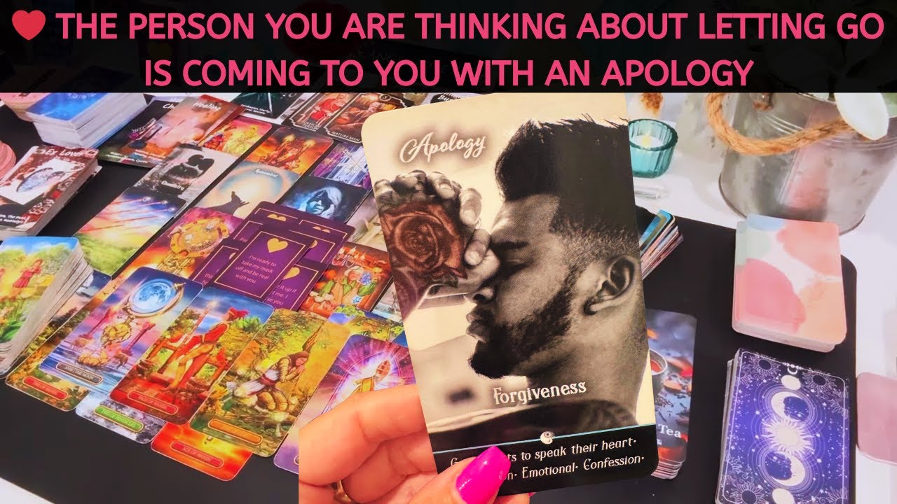 ❤️ THE PERSON YOU'RE THINKING ABOUT LETTING GO IS COMING WITH AN APOLOGY 