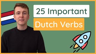 25 Essential Verbs in Dutch  For Absolute Beginners!