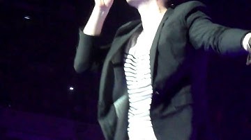 the script live @  manchester THE MAN WHO CANT BE MOVED 18/03/2011