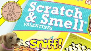 Scratch & Smell Valentines Cards - Butch Has A Secret Admirer