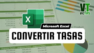 Como Convertir Tasas de Interés en Excel | Tasas Efectivas | Tasas Nominales | Tasas Periódicas screenshot 4
