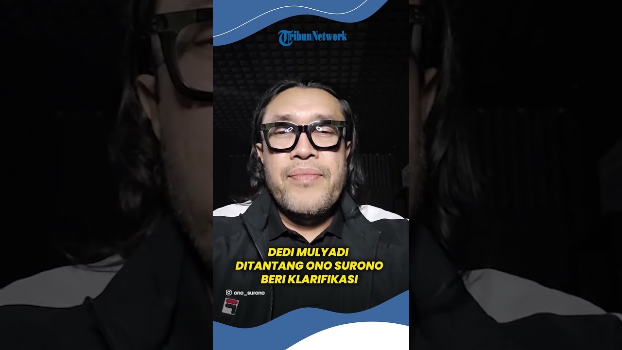 Ono Surono Tantang Dedi Mulyadi Beri Klarifikasi soal Pernyataan saat Musrenbang Lalu