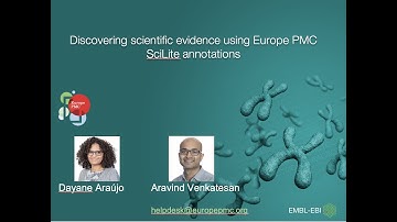 Discovering scientific evidence using Europe PMC SciLite annotation