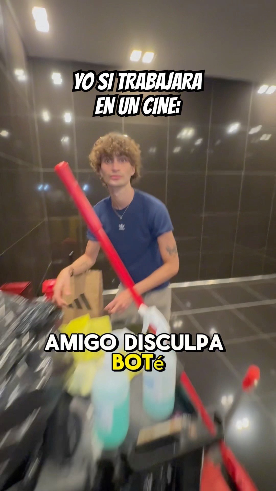 MATI SPANO TRABAJANDO (porque borraron tiktok)