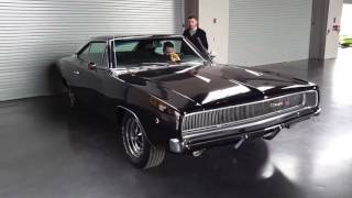 1968 Dodge Charger R/T start up