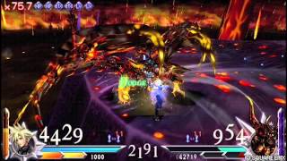 Dissidia 012: Cloud vs Feral Chaos (LV1, No Summon/Assist/Iai Strike)