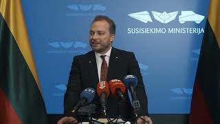Spaudos konferencija apie nustatytas mokestines spragas, dėl kurių Lietuvos keliai neteko milijonų