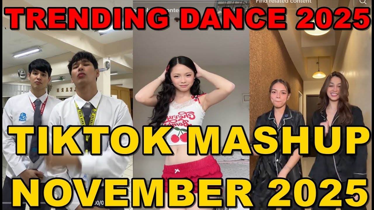 TIKTOK DANCE MASHUP NOVEMBER 2025 || TIKTOK DANCE TREND 2025