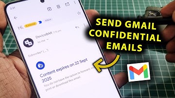 How To Send Confidential Emails On Gmail Mobile App & Website!